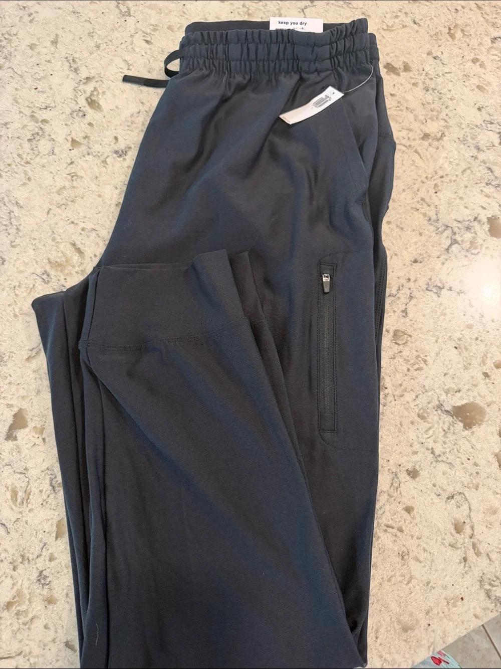 Old Navy Black Tech Jogger Pants